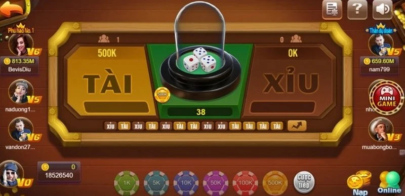 Cửa cược cặp với tỷ lệ trả thưởng hậu hĩnh tại 68 game bài