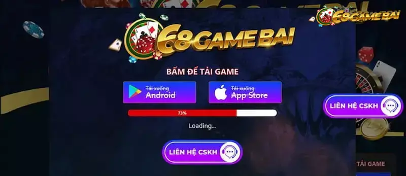 Tải app là cách vào 68 game bài khi bị chặn lâu dài