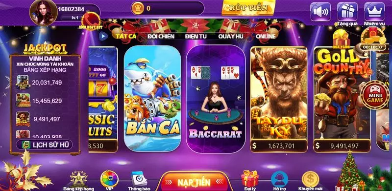 Baccarat 68 game bài là điểm đến hàng đầu của mọi cược thủ