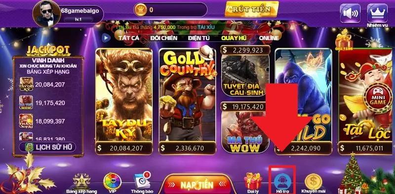 Liên hệ 68 game bài nhanh chóng qua nhiều kênh hỗ trợ 