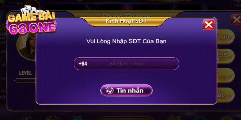 Gửi thông tin xác minh tài khoản nhanh chóng