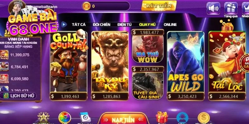 Tham gia trải nghiệm không giật lag tại app 68 game bai