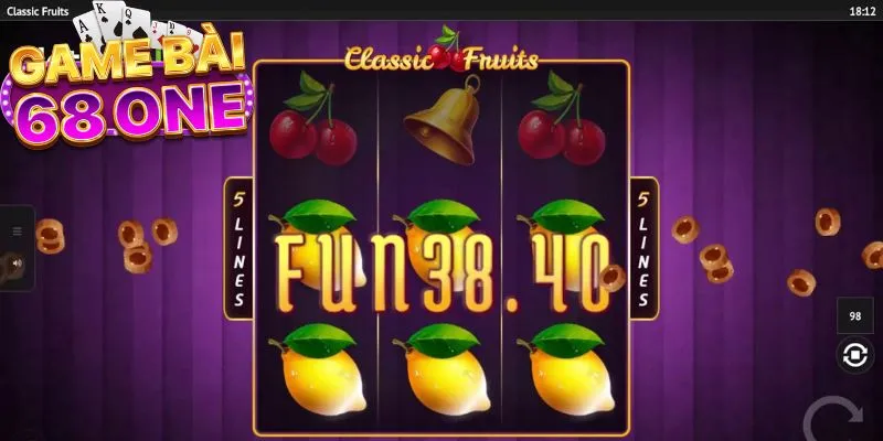 Tìm hiểu khái quát về Classic Fruits 68 game bài